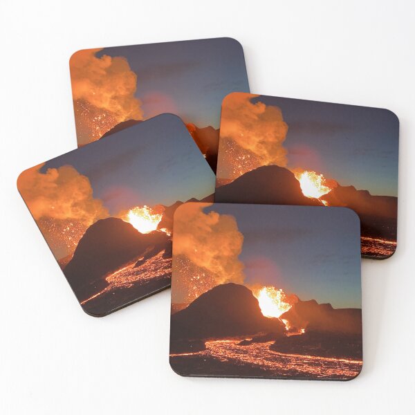 Item preview, Iceland Lava Flow at Dusk designed and sold by MAWOdesign.