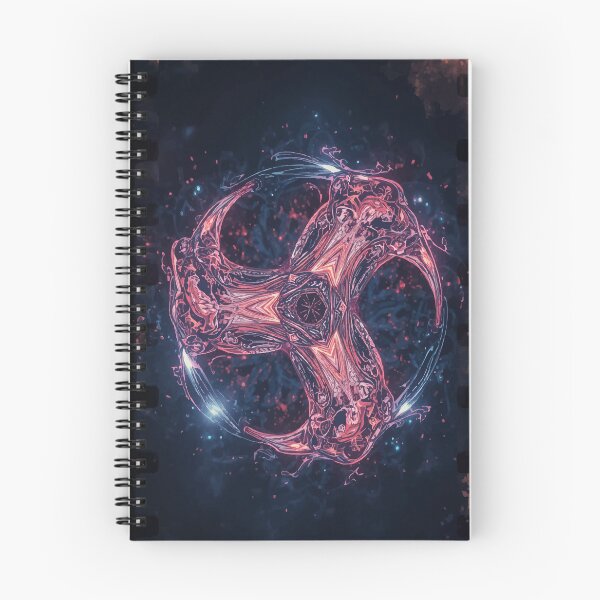Item preview, The Glowing Triskelion designed and sold by AbstractAnom.