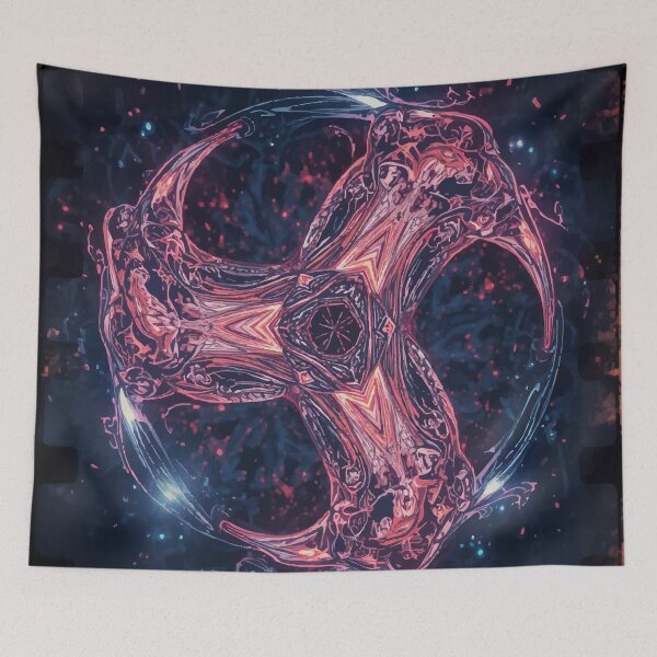 Item preview, The Glowing Triskelion designed and sold by AbstractAnom.