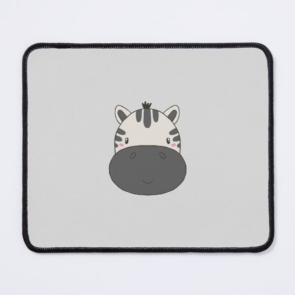 Item preview, Cute Kawaii Zebra Face Sticker Transparent Background designed and sold by NadDot.