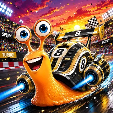 Artwork thumbnail, Kyle Busch Turbo Snail Racer by Pure Craft