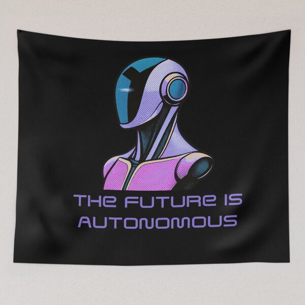 Item preview, Powered by AI Robot Design Futuristic Artificial Intelligence Tech Aesthetic Machine Learning Cyberpunk Graphic designed and sold by TEEJAMBOREE.