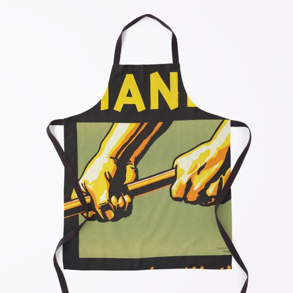 Item preview, Vintage WPA Poster | Protect Your Hands Workplace Safety Art | Federal Art Project Print | Bold Graphic Labor History designed and sold by artofuniverse.