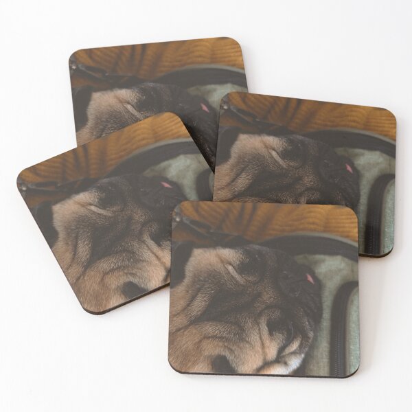 Item preview, pug on an adventure designed and sold by LivingwithPasta.