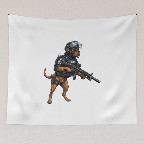 Item preview, Dog Elite Force designed and sold by RAWLIFEGRAPHIC.