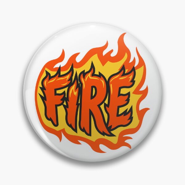 Item preview, Retro Cool Dragon Fire text Typography designed and sold by Ram94.