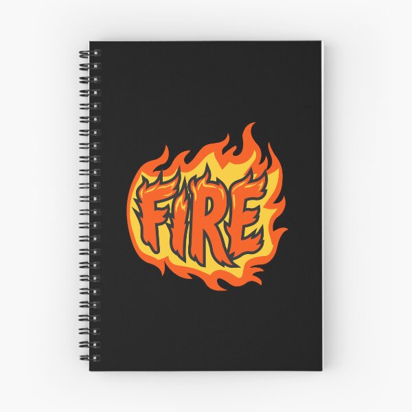 Item preview, Retro Cool Dragon Fire text Typography designed and sold by Ram94.