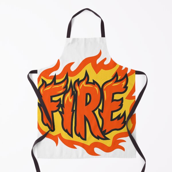 Item preview, Retro Cool Dragon Fire text Typography designed and sold by Ram94.