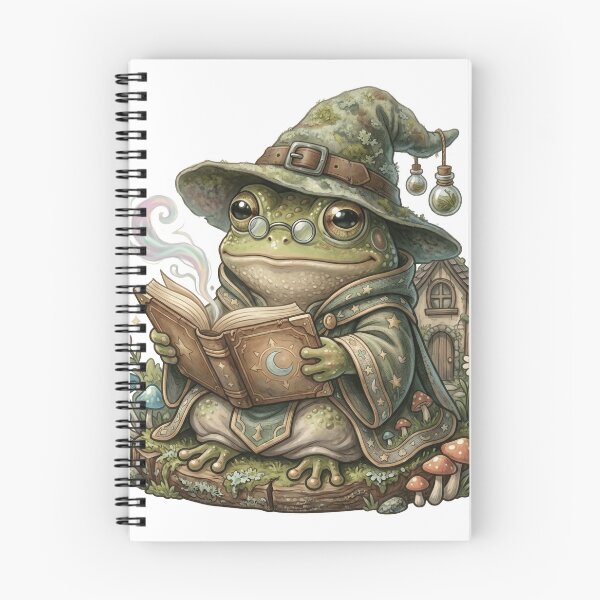 Item preview, Frog Wizard Academy – Cute Fantasy Kawaii Frog Design designed and sold by veloramode.