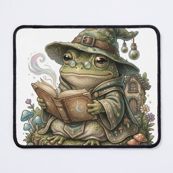 Item preview, Frog Wizard Academy – Cute Fantasy Kawaii Frog Design designed and sold by veloramode.