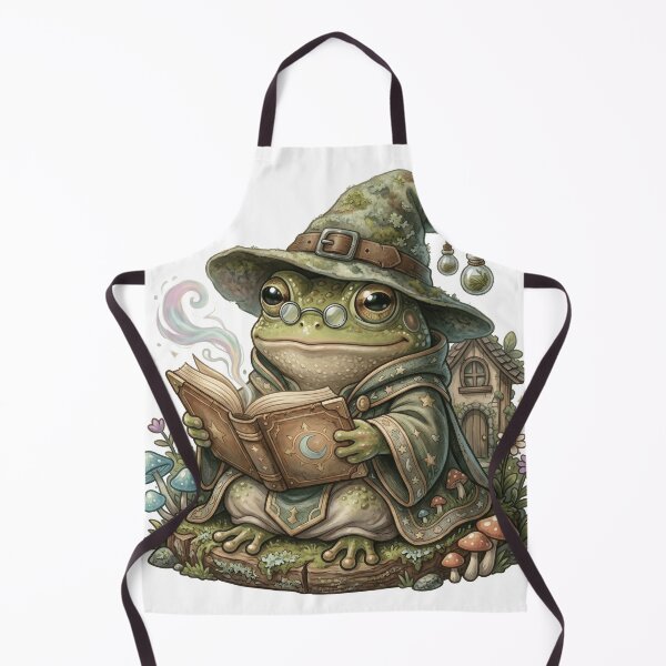 Item preview, Frog Wizard Academy – Cute Fantasy Kawaii Frog Design designed and sold by veloramode.