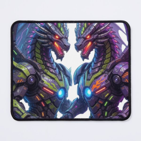 Item preview, Mecha Dragon Titan – Cybernetic Beast Armor Tee designed and sold by PixelStyle Studio.