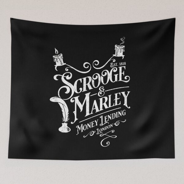 Item preview, Scrooge And Marley - Money Lending designed and sold by Candywrap Studio.