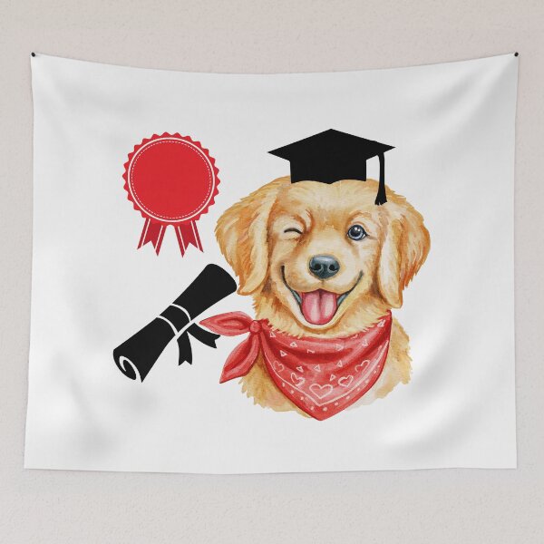 Item preview, Graduate Golden Retriever designed and sold by DidiDesignShop.