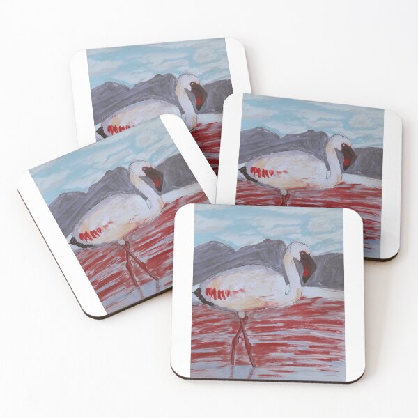Item preview, Crimson Waters Flamingo designed and sold by PinkiesArts.