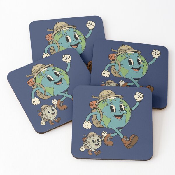 Item preview, Retro Earth Moon Explorer Hiking Adventure designed and sold by d247.