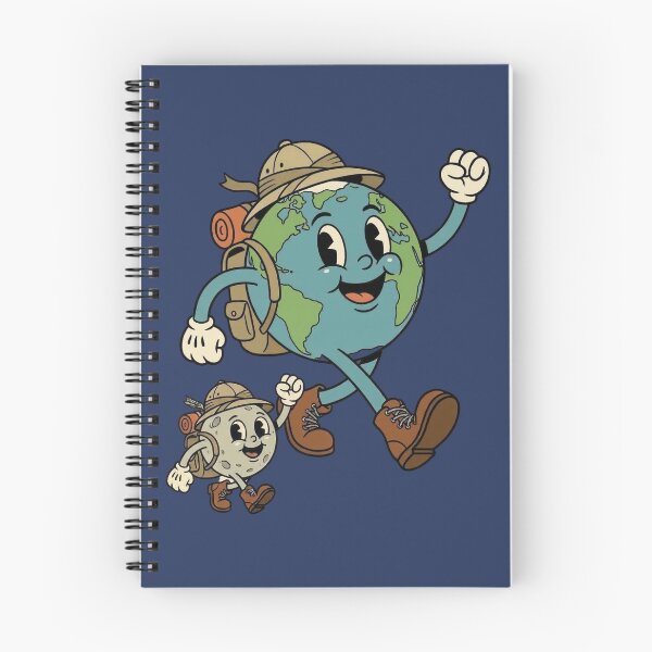 Item preview, Retro Earth Moon Explorer Hiking Adventure designed and sold by d247.