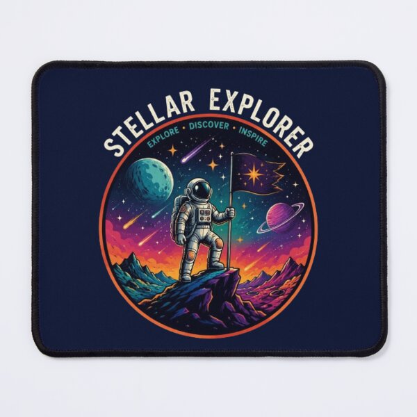 Item preview, Stellar Explorer – Cosmic Adventure Design designed and sold by Dogandesighn.