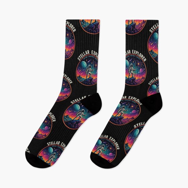Item preview, Stellar Explorer – Cosmic Adventure Design designed and sold by Dogandesighn.