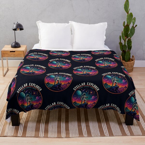 Item preview, Stellar Explorer – Cosmic Adventure Design designed and sold by Dogandesighn.