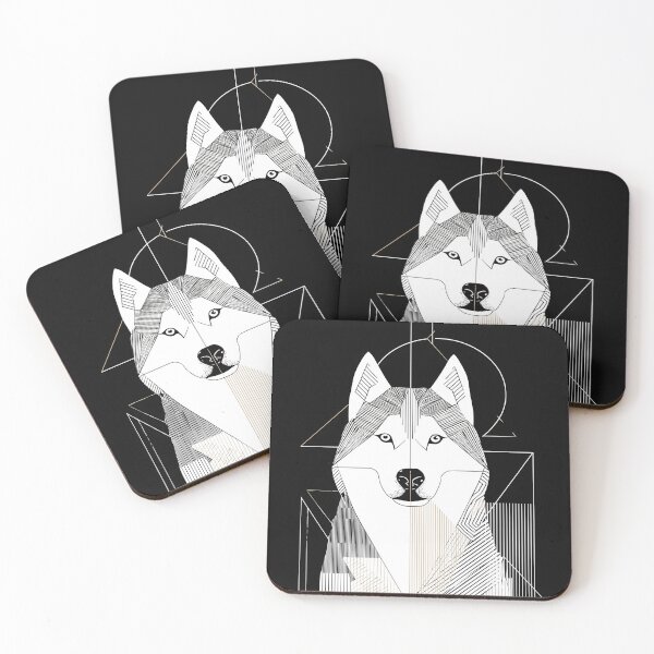 Item preview, Geometric Husky Design designed and sold by lautir.