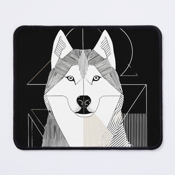 Item preview, Geometric Husky Design designed and sold by lautir.