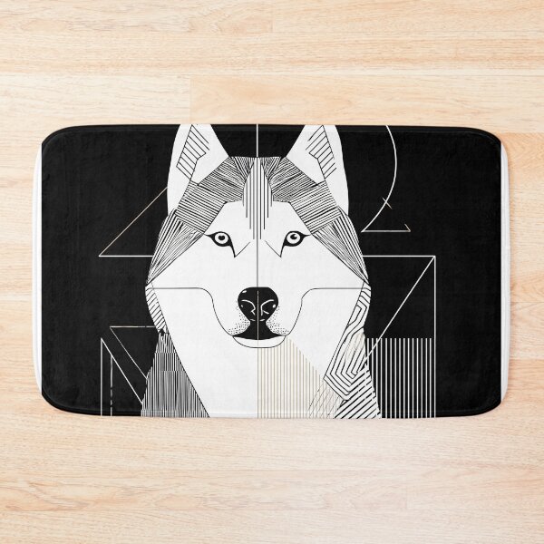Item preview, Geometric Husky Design designed and sold by lautir.