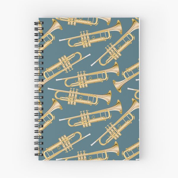 Item preview, trumpet on teal designed and sold by kobyakov.