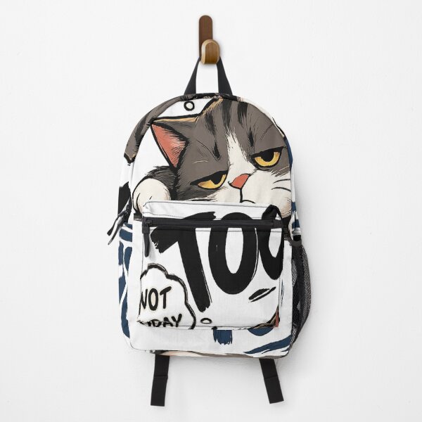 Item preview, Too Lazy to Care – Funny Lazy Cat designed and sold by Dusk & Dawn Apparel.