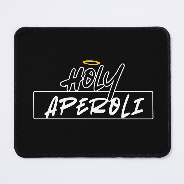 Item preview, Holy Aperoli Witty Aperol Spritz Statement designed and sold by CDPrintsDesigns.