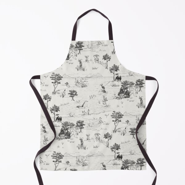 Item preview, cryptid toile - dark coal and soft gray designed and sold by kobyakov.