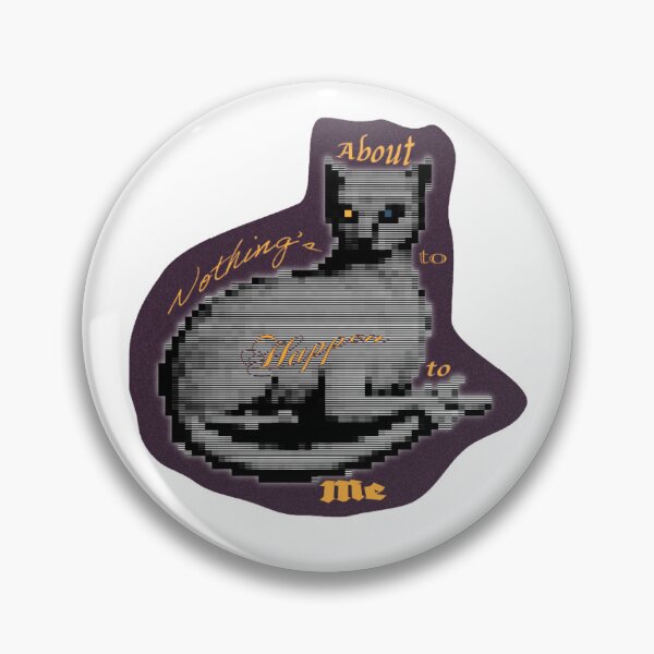 Item preview, Nothing's About to Happen to Me Sticker designed and sold by Sar Schu 4 U.