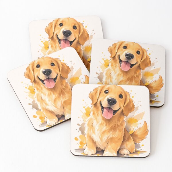 Item preview, Cute golden retriever  designed and sold by Tj.today Art & Design.