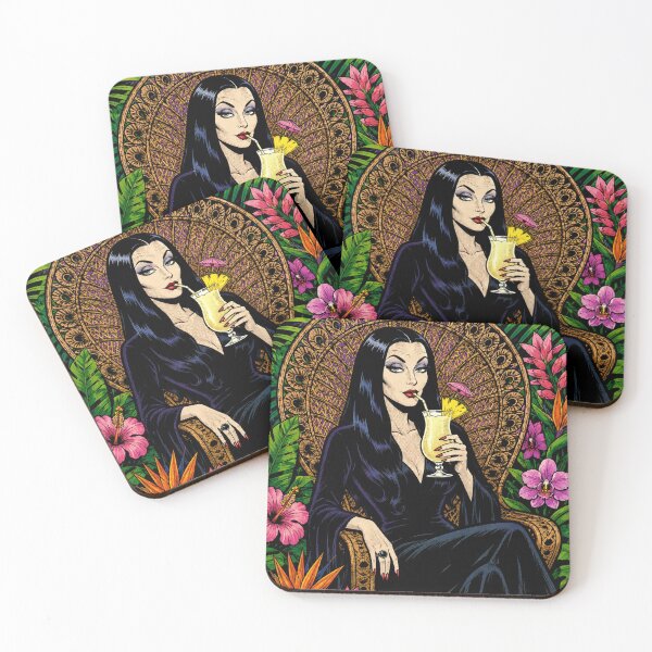 Item preview, Morticia on Vacation designed and sold by PopFright Art Company .