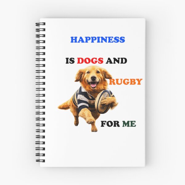 Item preview, Happy Golden Dogs & Rugby designed and sold by Gdmark.