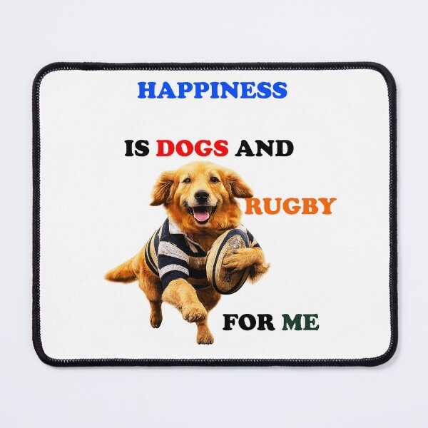 Item preview, Happy Golden Dogs & Rugby designed and sold by Gdmark.