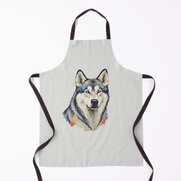 Item preview, Geometric Mosaic Wolf – Modern Animal Art designed and sold by Tklezardesigns.