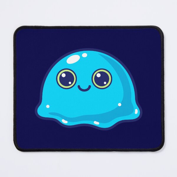Item preview, Cheerful Blue Bubble Jelly designed and sold by pistoniya7 ⭐⭐⭐⭐⭐.
