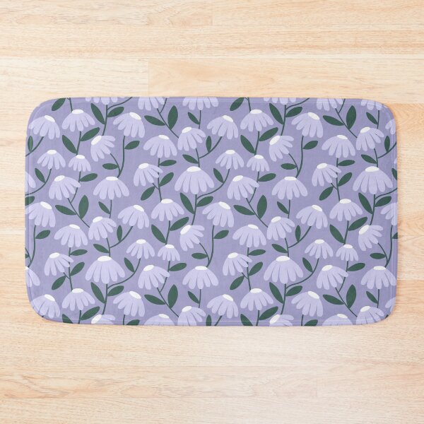Item preview, Climbing Daisies in Purple Heather designed and sold by HonestiesPrints.