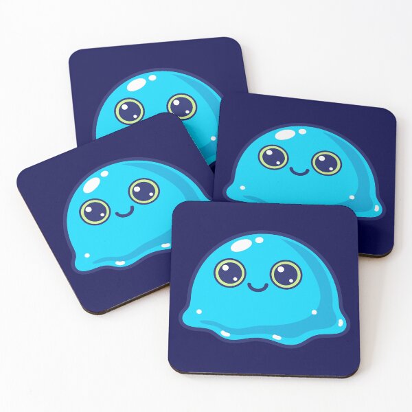 Item preview, Cheerful Blue Bubble Jelly designed and sold by pistoniya7 ⭐⭐⭐⭐⭐.
