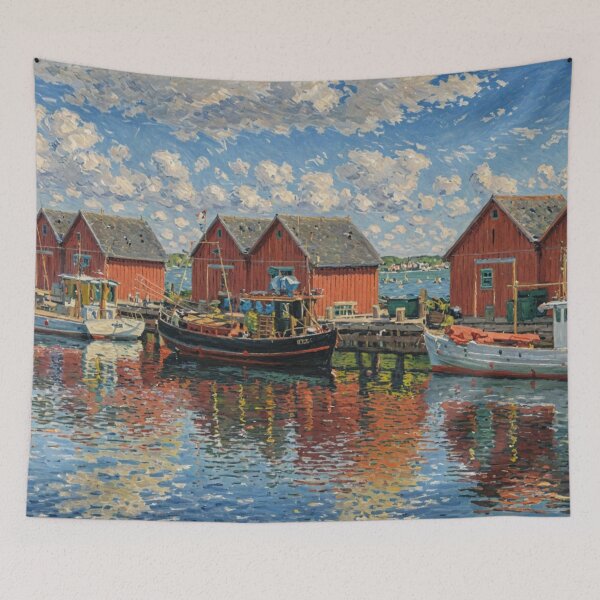 Item preview, Boltenhagen Fishing Harbor designed and sold by sid1802.