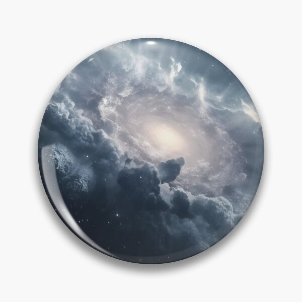 Item preview, White Silver Nebula Supernova Explosion designed and sold by MAWOdesign.