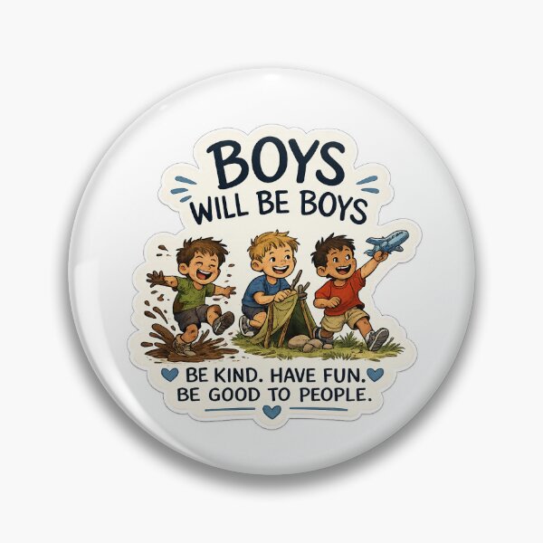 Item preview, Boys will be Boys designed and sold by Lala's Wonderland.