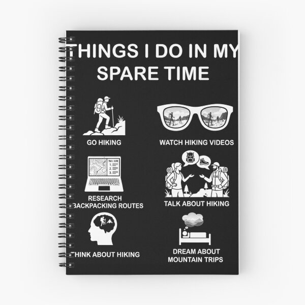 Item preview, Things I Do In My Spare Time Hiking Backpacker designed and sold by d247.