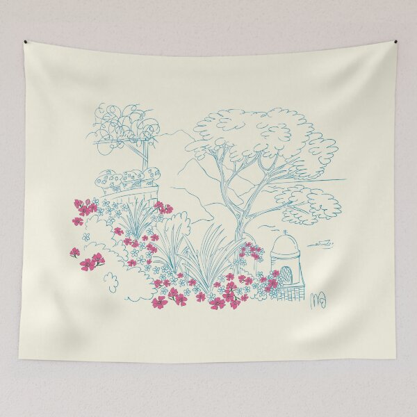 Item preview, Ivory Coastline Bloom designed and sold by DancingMotifs.