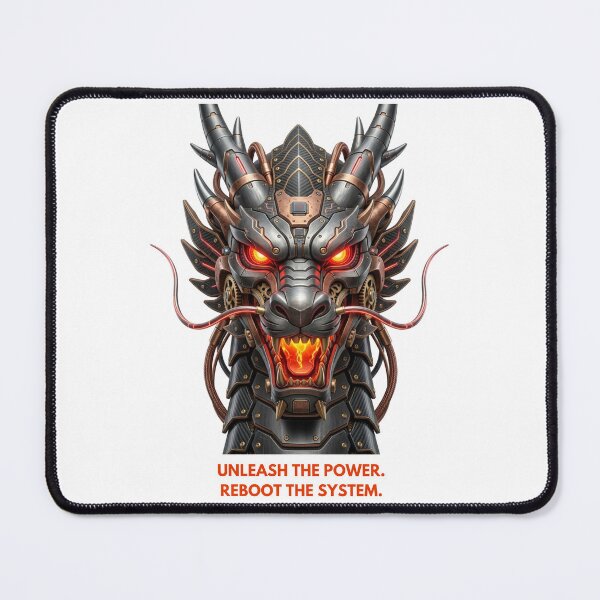 Item preview, Cyberpunk Dragon: Unleash the Power Mecha Ryu Japanese Techwear designed and sold by CalmFrameArt.