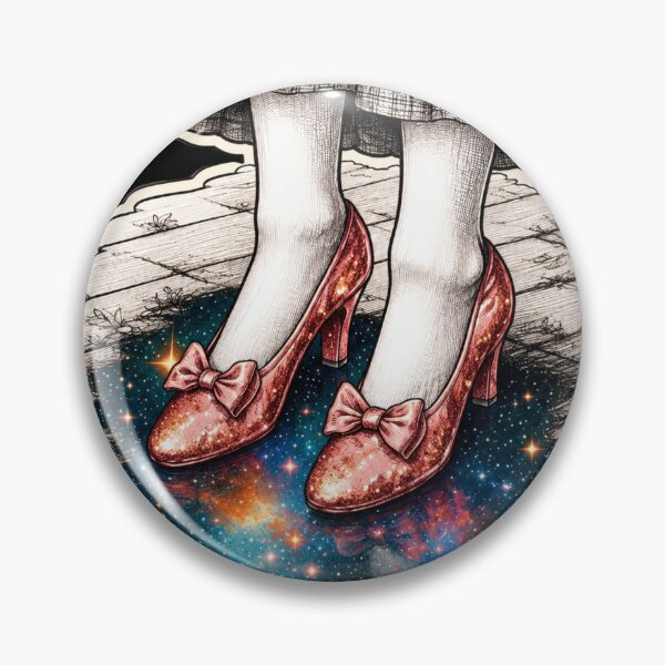 Item preview, Ruby Slippers Wizard of Oz Wicked designed and sold by NerdiPop.