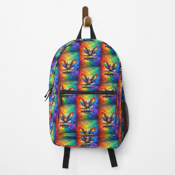 Item preview, Inclusive Pride Eagle – Celebrate Diversity designed and sold by MysticOzzy.