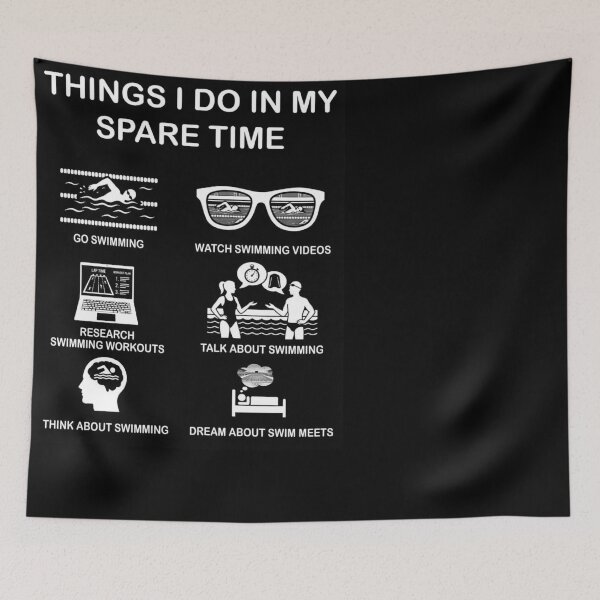 Item preview, Swimmer Spare Time Activities Water Sport Fan designed and sold by d247.