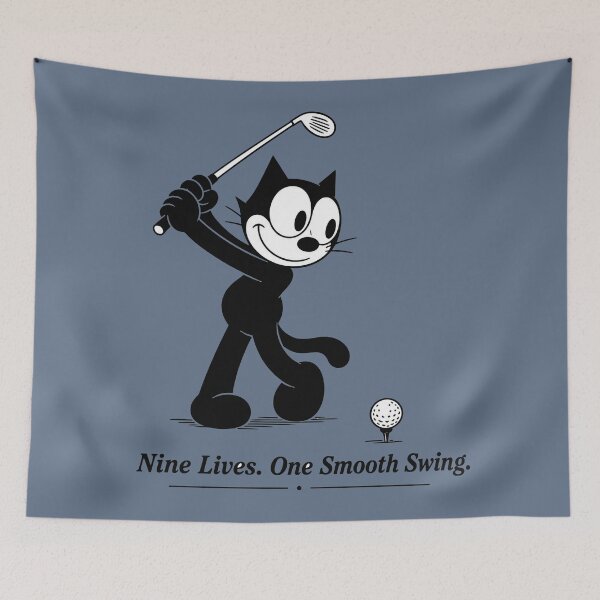 Item preview, Felix the Cat - Nine Lives. One Smooth Swing - B designed and sold by VoglR.